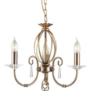 ELSTEAD AG3-AGED-BRASS люстра (AG3 AGED BRASS)