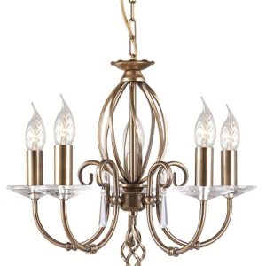ELSTEAD AG5-AGED-BRASS люстра (AG5 AGED BRASS)