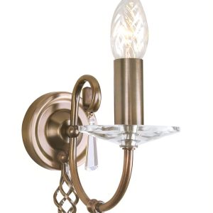 ELSTEAD AG1-AGED-BRASS настінний світильник (AG1 AGED BRASS)